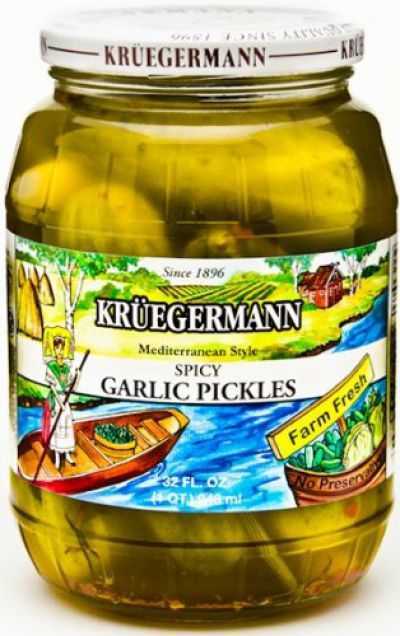 Kruegermann Spicy Garlic Pickles